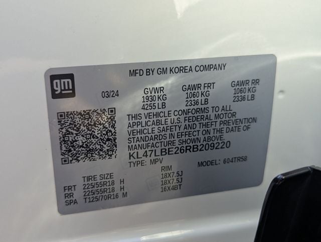 2024 Buick Envista Sport Touring Preferred Equip Group Convenience Safety Package
