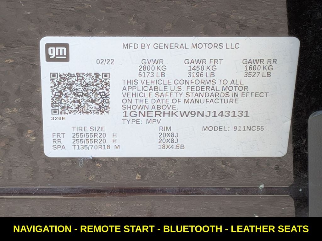 2022 Chevrolet Traverse LT Leather