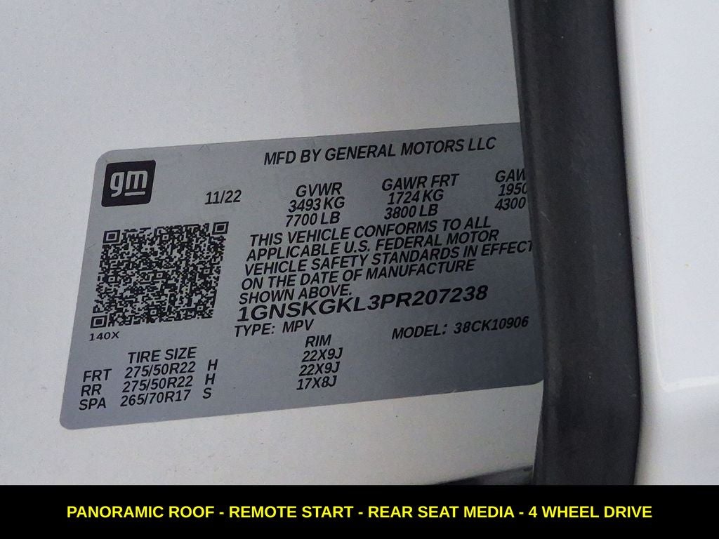 2023 Chevrolet Suburban High Country 4WD