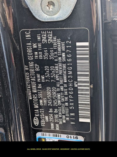 2021 Kia Telluride S AWD
