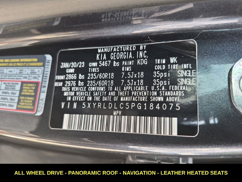 2023 Kia Sorento X-Line S AWD
