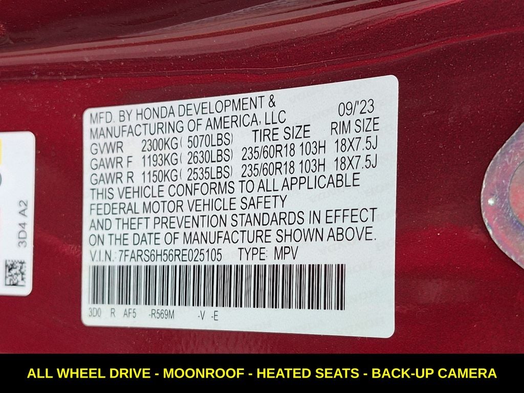 2024 Honda CR-V Hybrid Sport AWD