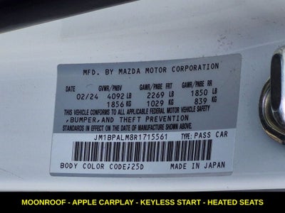 2024 Mazda Mazda3 2.5 S Preferred Package