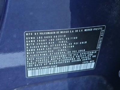 2022 Volkswagen Tiguan 2.0T SEL R-Line