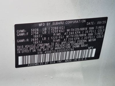 2025 Subaru Outback Onyx Edition XT