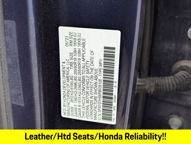 2023 Honda Pilot EX-L 7 Passenger