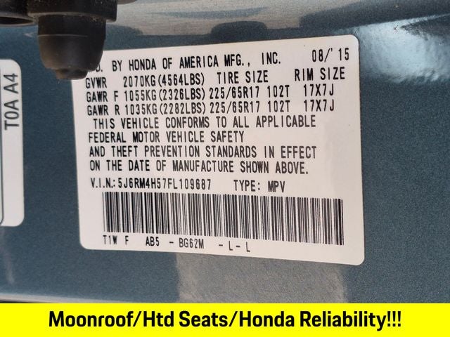 2015 Honda CR-V EX