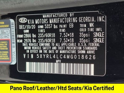 2021 Kia Sorento S