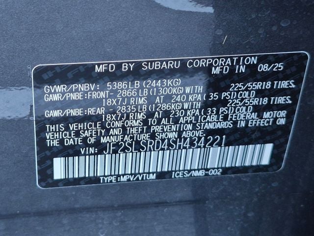 2025 Subaru Forester Hybrid Limited