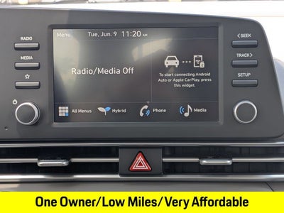 2025 Hyundai Elantra Hybrid Blue
