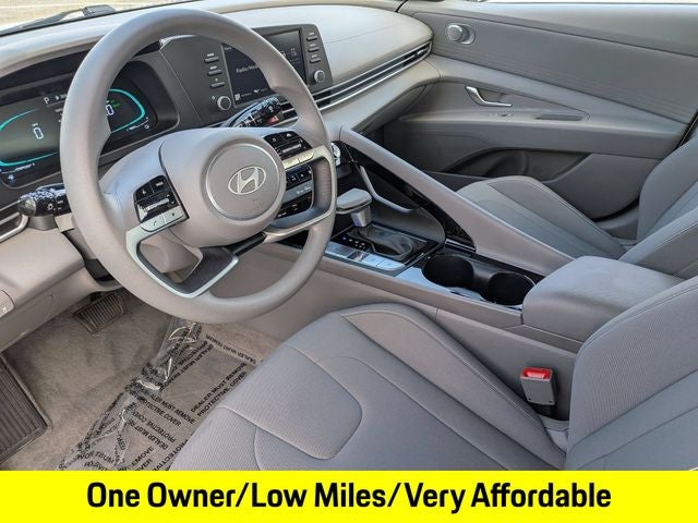 2025 Hyundai Elantra Hybrid Blue