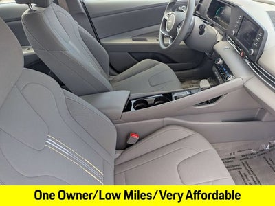 2025 Hyundai Elantra Hybrid Blue