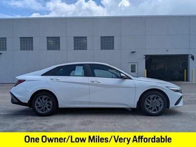 2025 Hyundai Elantra Hybrid Blue