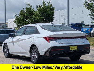 2025 Hyundai Elantra Hybrid Blue