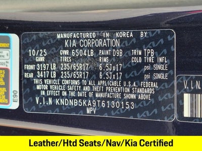 2026 Kia Carnival Hybrid LXS