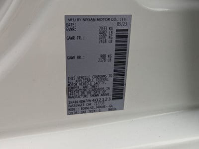 2023 Nissan Altima 2.5 SV