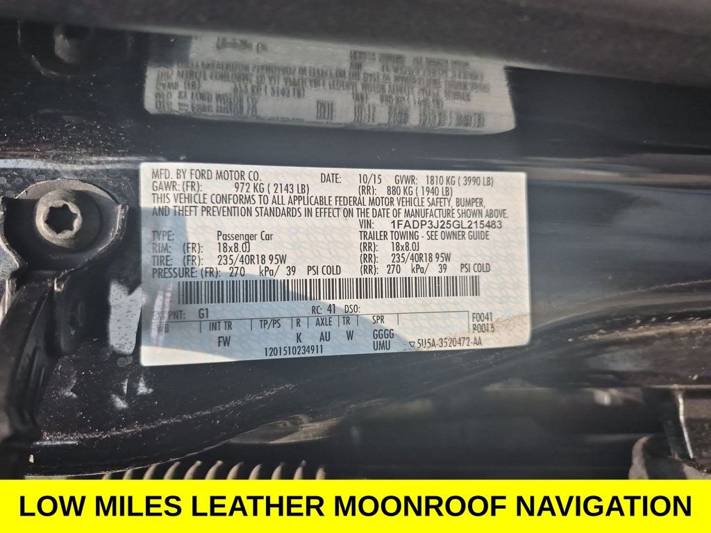 2016 Ford Focus Titanium
