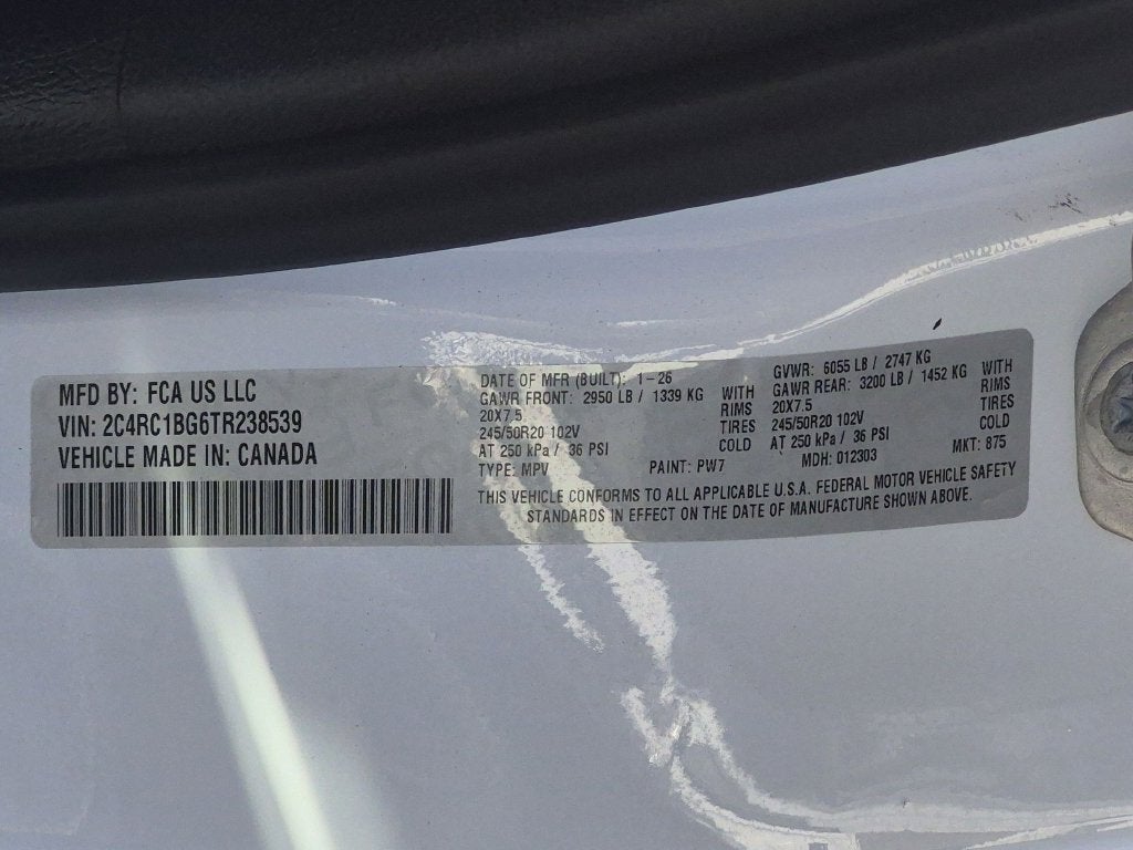 2026 Chrysler Pacifica Select