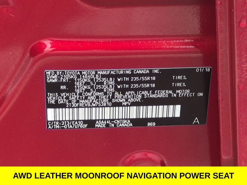 2018 Toyota RAV4 Limited
