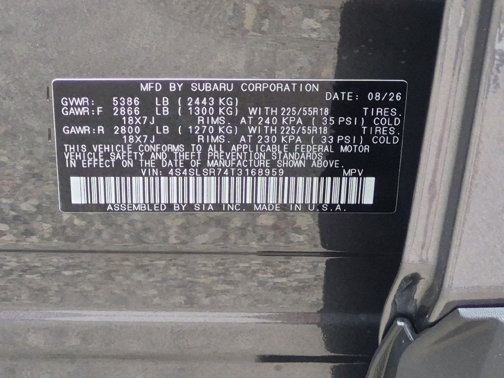 2026 Subaru Forester Limited Hybrid