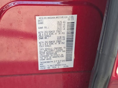 2023 Nissan Pathfinder Rock Creek