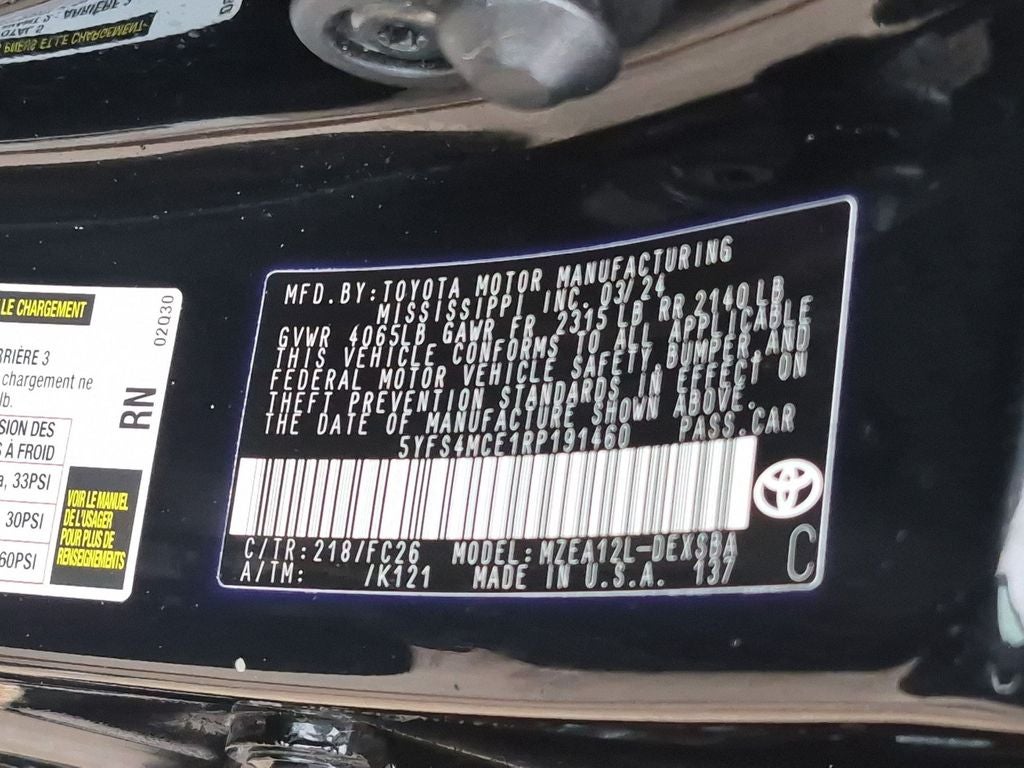 2024 Toyota Corolla SE