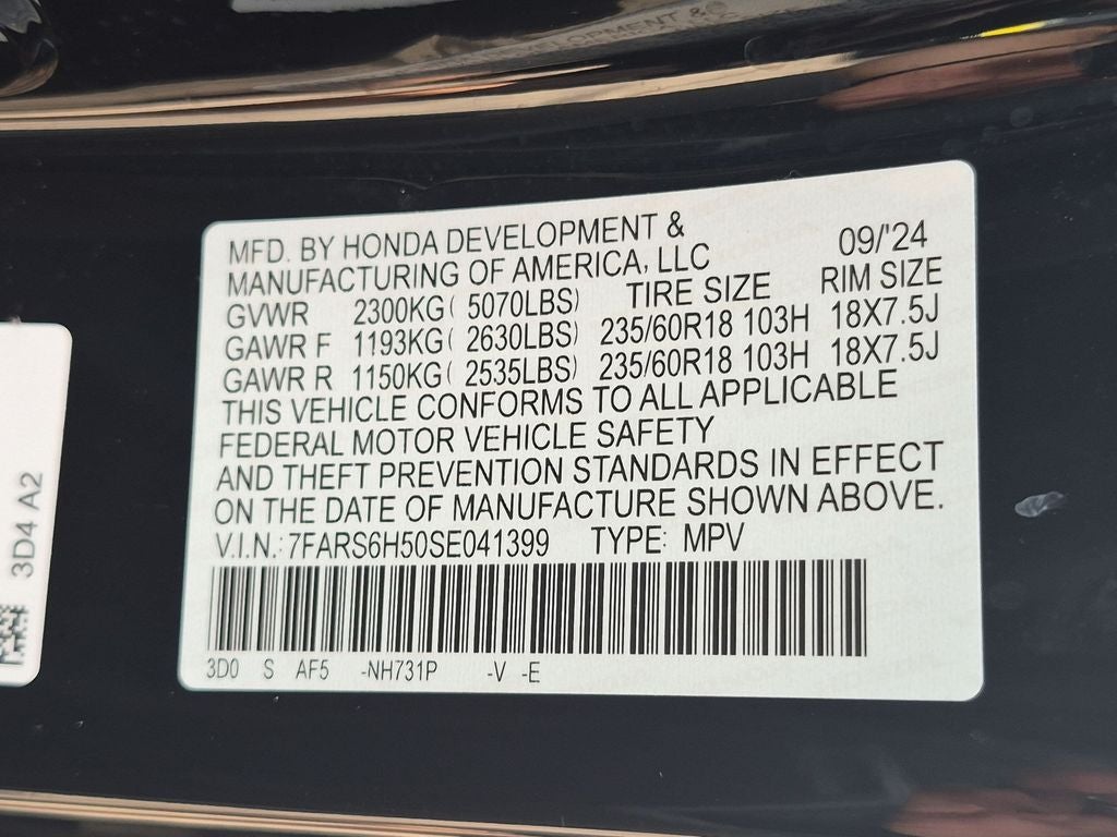 2025 Honda CR-V Hybrid Sport
