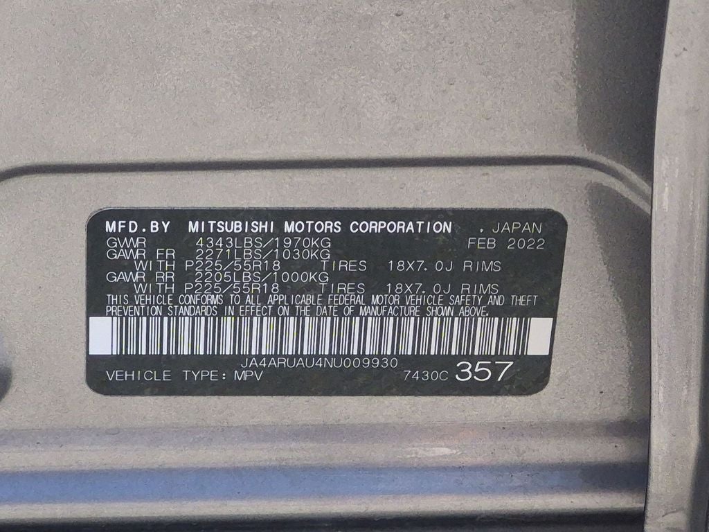 2022 Mitsubishi Outlander Sport Base