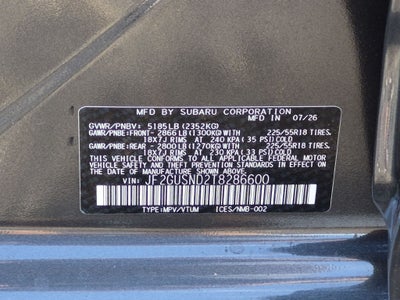 2026 Subaru Crosstrek Hybrid Limited