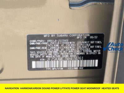 2022 Subaru Forester Wilderness