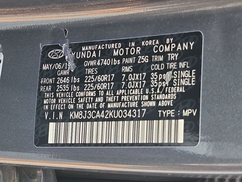 2019 Hyundai Tucson Value