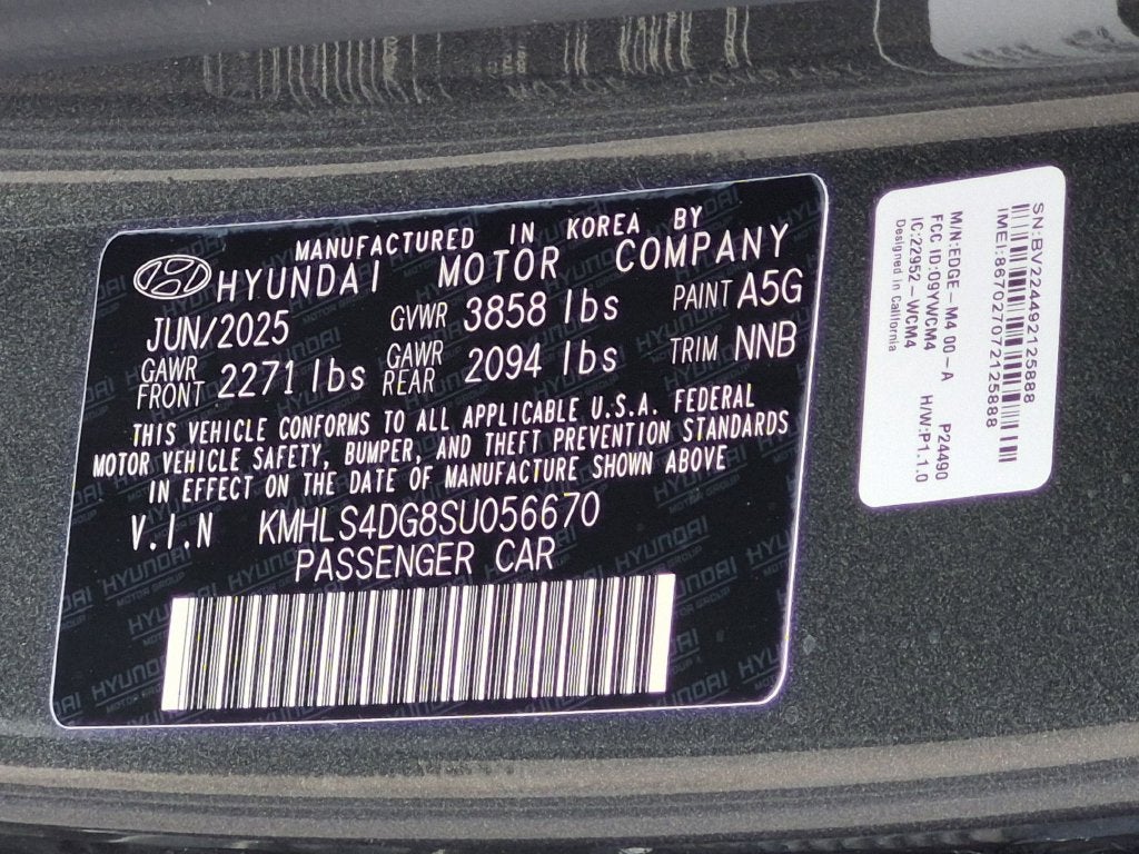 2025 Hyundai Elantra SEL Convenience