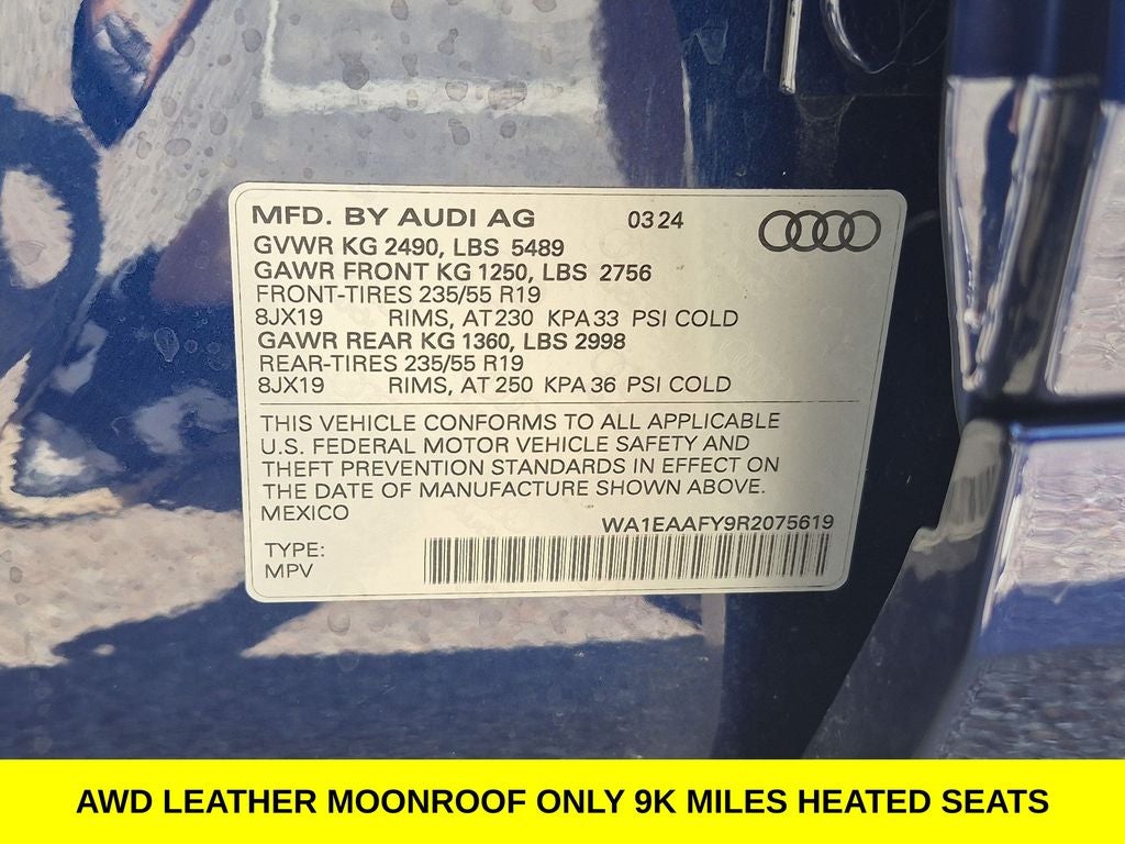 2024 Audi Q5 45 S line Premium quattro