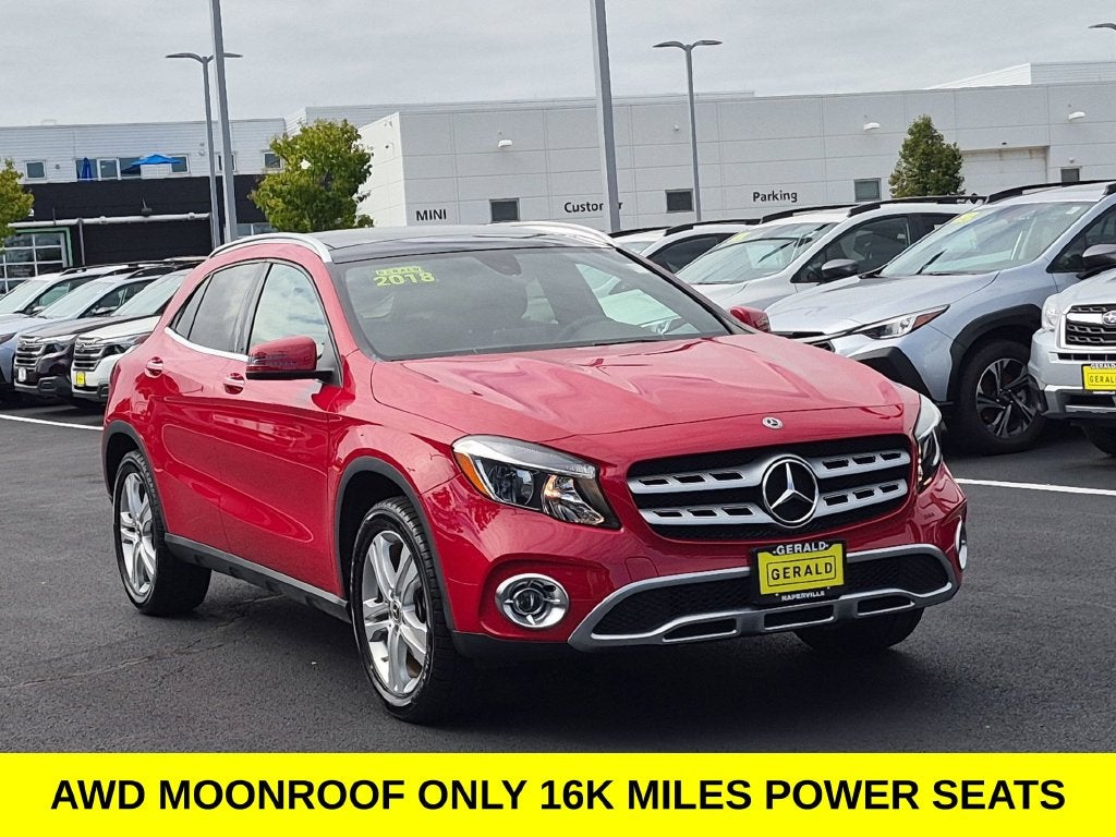 2018 Mercedes-Benz GLA GLA 250 4MATIC®