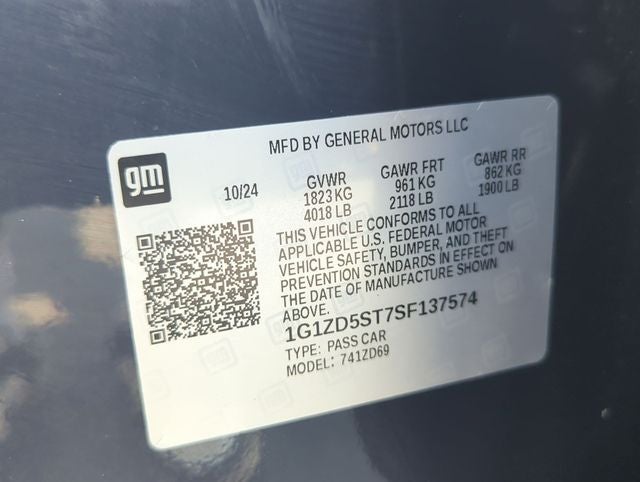2025 Chevrolet Malibu LT 1LT