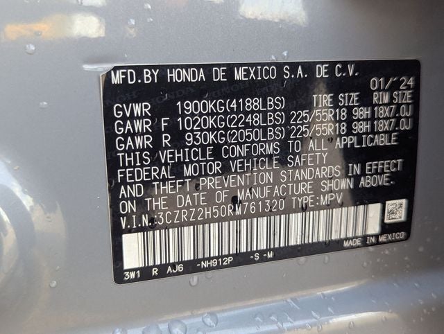 2024 Honda HR-V Sport