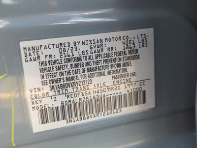 2024 Nissan Sentra SR