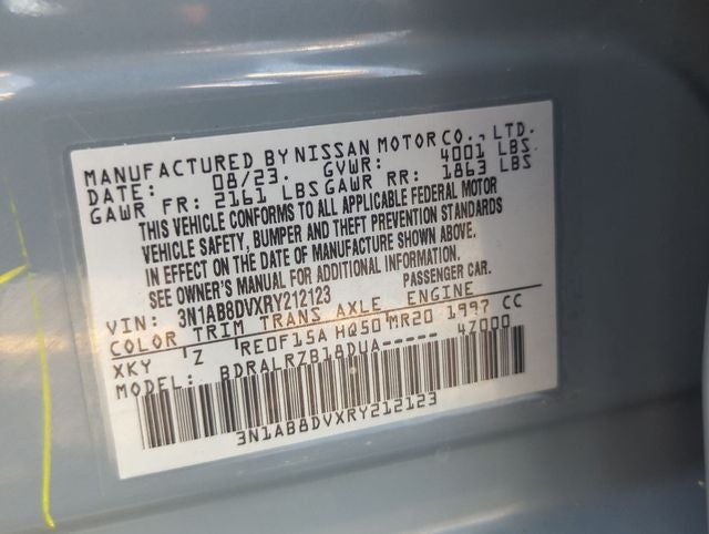 2024 Nissan Sentra SR