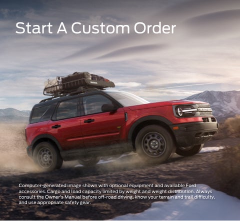 Start a custom order | Gerald Ford in North Aurora IL
