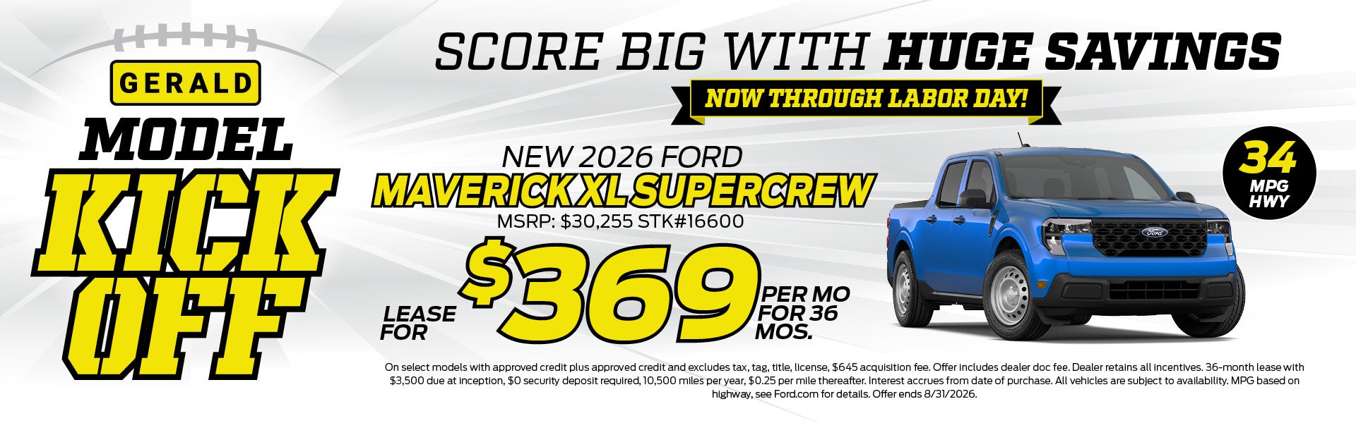 New 2026 Ford Maverick XL Supercrew