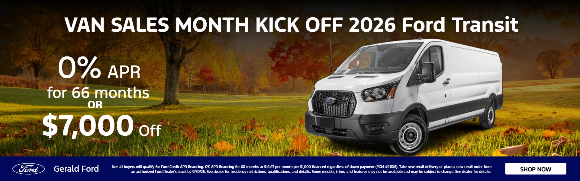  VAN SALES MONTH KICK OFF 2026 Ford Transit