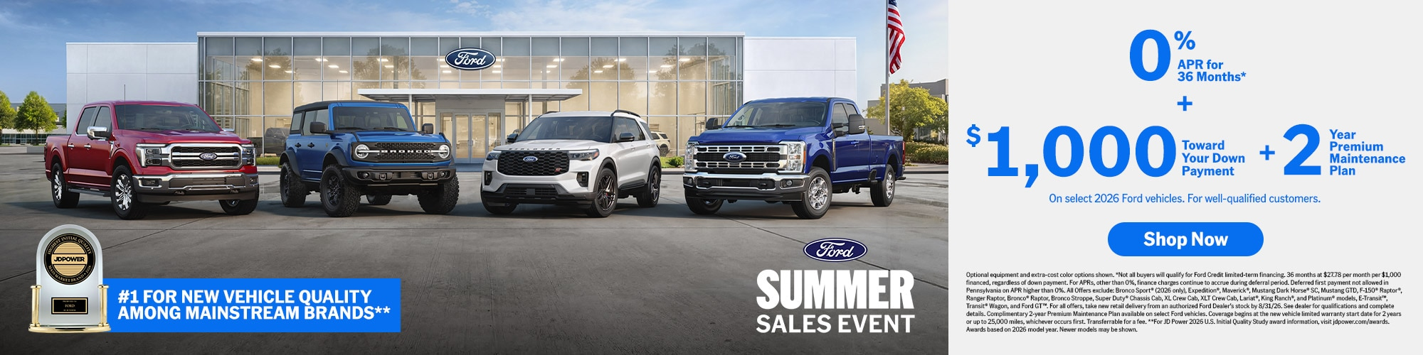 Summer Sales Event at Gerald Ford in North Aurora IL