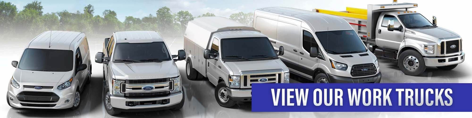 View Our Work Trucks at Gerald Ford in North Aurora IL