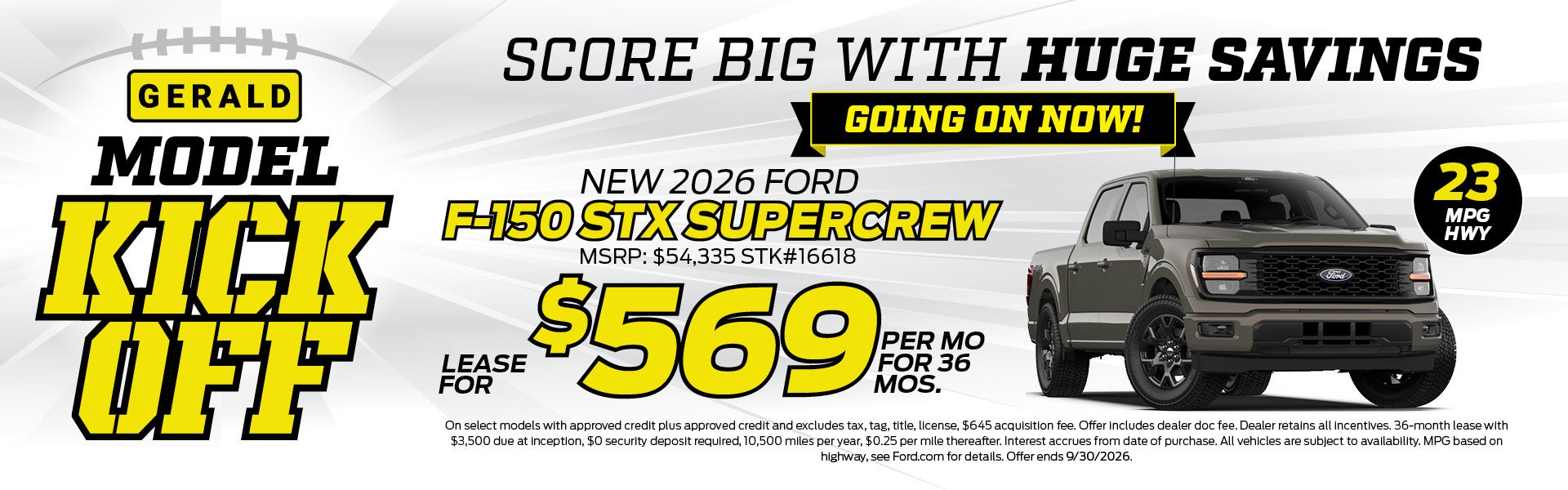 2026 Ford F-150 STX Supercrew