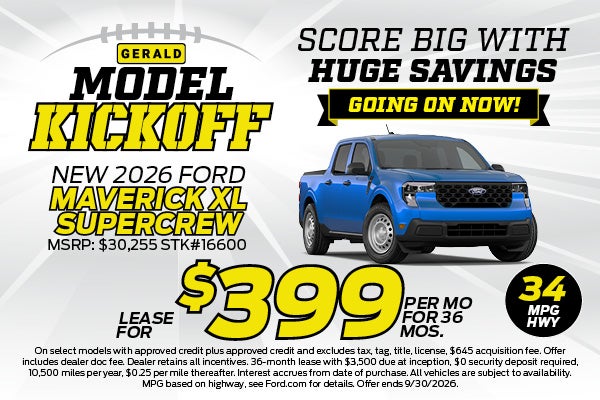 2026 Ford Maverick XL Supercrew