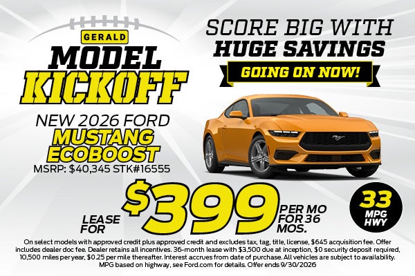 2026 Ford Mustang Ecoboost