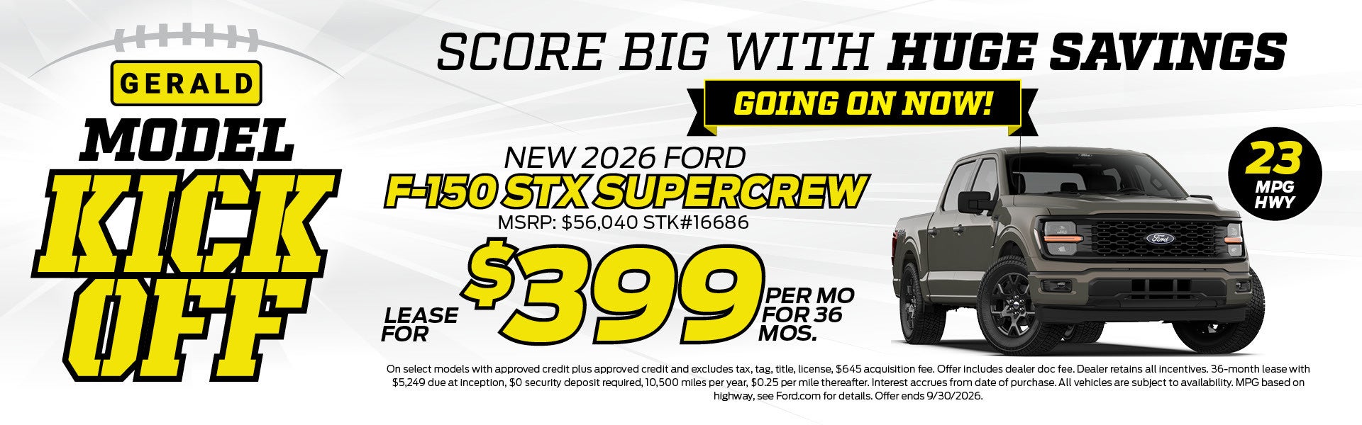 2026 Ford F-150 STX Supercrew